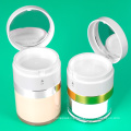 W495 15ml 30ml Factory Sale High Quality Customized Cosmetic Airless Pump  Lotion Bottle With Mirror